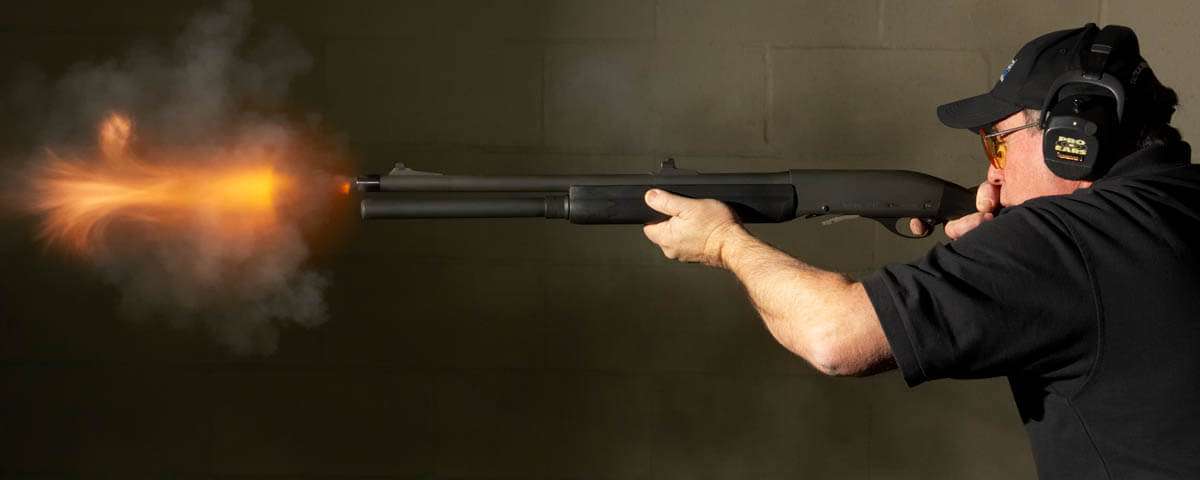 12 gauge shot gun. photo by Michael Notar of Shutterworks Film & Photo